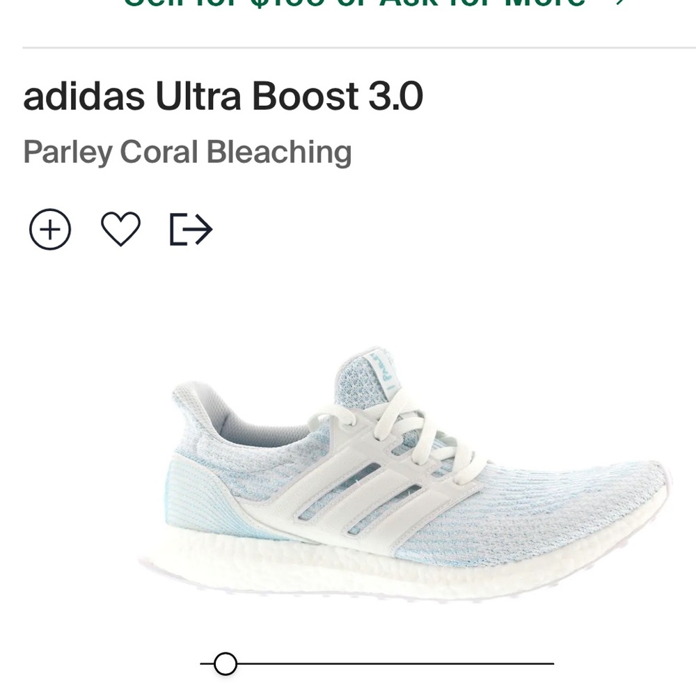 Parley ultra boost unisex women’s 7